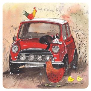 Opakowanie Podkładka pod kubek C165 Mini Cooper