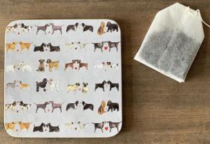 Opakowanie Podkładka pod kubek C196 Urocze pary psów