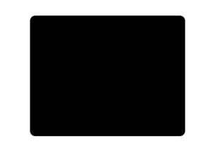 Opakowanie Podkładka pod mysz antypoślizgowa czarna 30x25cm