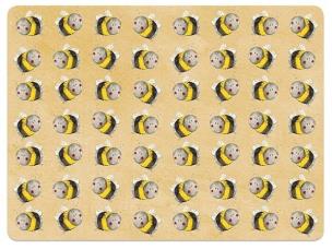 Opakowanie Podkładka pod talerz MT28 Pracowite pszczoły