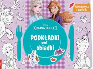 Podkładki pod obiadki Kraina lodu MAT-9102. Autor: Opracowanie zbiorowe. Multiszop.pl Okładka książki Podkładki pod obiadki Kraina lodu MAT-9102