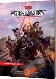 Okładka książki Podręcznik gracza Dungeons&Dragons Wybrzeże Mieczy