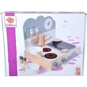 Opakowanie Podróżna kuchnia drewniana z dźwiękiem