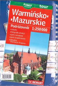 Okładka książki Podróżownik Warm. Mazur. 1:250 000 + atlas sam.PL