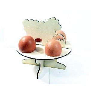 Opakowanie Podstawka pod 4 jajka do ozdabiania Baranek