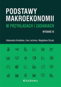 Okładka książki Podstawy makroekonomii w przykładach i zadaniach