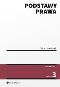 Okładka książki Podstawy prawa