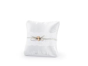 Opakowanie Poduszka pod obrączki biały 16x16cm