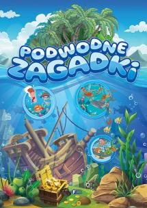 Podwodne zagadki. Autor:   Praca zbiorowa. Multiszop.pl Okładka książki Podwodne zagadki