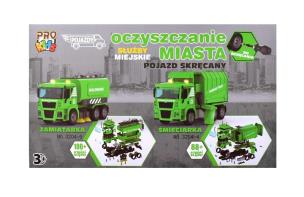 Pojazd do skręcania Służby miejskie mix. Wydawca: Pro Kids. Multiszop.pl Opakowanie Pojazd do skręcania Służby miejskie mix