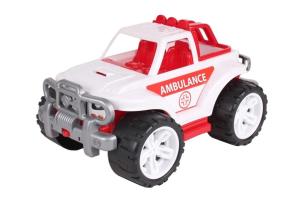 Opakowanie Pojazd SUV biało-czerwony