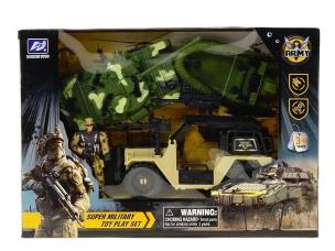 Opakowanie Pojazdy wojskowe z figurką żołnierza