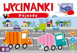Okładka książki Pojazdy. Wycinanki