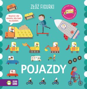 Okładka książki Pojazdy. Złóż figurki