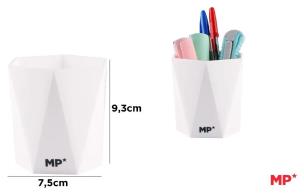 Opakowanie Pojemnik na długopisy biały