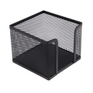 Pojemnik na karteczki metalowy czarny MEMOBE. Wydawca: MemoBe. Multiszop.pl Opakowanie Pojemnik na karteczki metalowy czarny MEMOBE