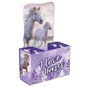 Opakowanie Pojemnik na przybory szkolne Konie 25 DERFORM