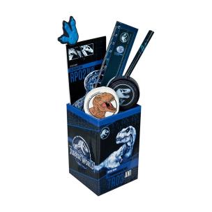 Opakowanie Pojemnik z przyborami szkolnymi Jurassic World 7el