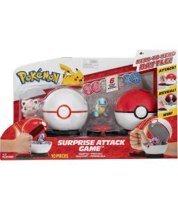 Pokemon Surprise Attack Game Squirtle + Jigglypuff. Wydawca: Rebel. Multiszop.pl Opakowanie Pokemon Surprise Attack Game Squirtle + Jigglypuff