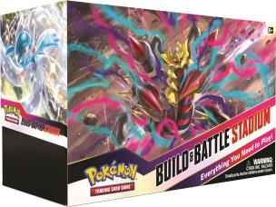 Pokemon TCG: 11.0 Sword and Shield Lost Origin Build and Battle Stadium. Wydawca: The Pokemon Company International. Multiszop.pl Opakowanie Pokemon TCG: 11.0 Sword and Shield Lost Origin Build and Battle Stadium