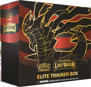 Pokemon TCG: 11.0 Sword and Shield Lost Origin Elite Trainer Box. Wydawca: The Pokemon Company International. Multiszop.pl Opakowanie Pokemon TCG: 11.0 Sword and Shield Lost Origin Elite Trainer Box