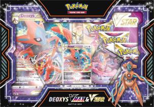 Pokemon TCG: Battle Box MIX Deoxys Zeraora 1 szt. mix. Wydawca: Rebel. Multiszop.pl Opakowanie Pokemon TCG: Battle Box MIX Deoxys Zeraora 1 szt. mix