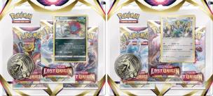 Pokemon TCG Lost Origin 3 Pack Blister Box REBEL. Wydawca: Rebel. Multiszop.pl Opakowanie Pokemon TCG Lost Origin 3 Pack Blister Box REBEL