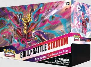 Pokemon TCG Lost Origin Build&Battle Stadium REBEL. Wydawca: Rebel. Multiszop.pl Opakowanie Pokemon TCG Lost Origin Build&Battle Stadium REBEL