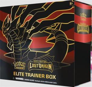 Pokemon TCG Lost Origin Elite Trainer Box REBEL. Wydawca: Rebel. Multiszop.pl Opakowanie Pokemon TCG Lost Origin Elite Trainer Box REBEL