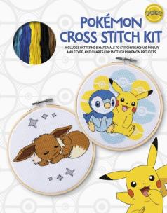 Opakowanie Pokémon Cross Stitch Kit