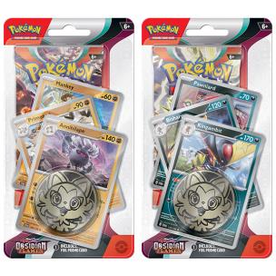 Opakowanie Pokémon TCG: Scarlet & Violet - Obsidian Flames - Premium Checklane Blister Mix