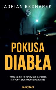 Pokusa diabła. Autor: Bednarek Adrian. Multiszop.pl Okładka książki Pokusa diabła