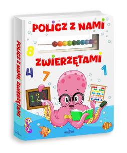 Okładka książki Policz z nami, zwierzętami