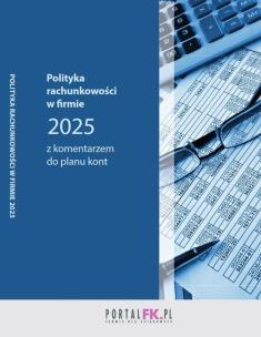 Okładka książki Polityka rachunkowości w firmie z komentarzem do planu kont