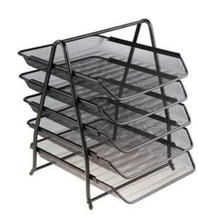 Opakowanie Półka na akta czarna