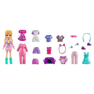 Opakowanie Polly Pocket Lalka + ubranka asortyment HRD60