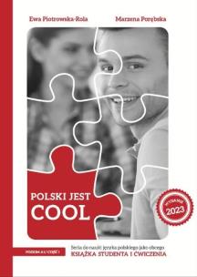 Okładka książki Polski jest COOL A1 cz.1 książka studenta + MP3