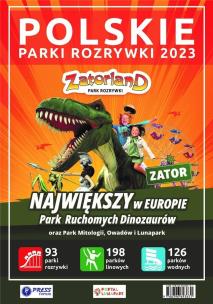 Okładka książki Polskie Parki Rozrywki 2023