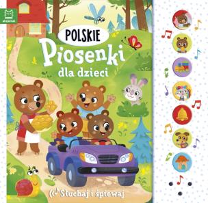 Polskie piosenki dla dzieci. Słuchaj i śpiewaj wyd. 2. Autor: Opracowanie zbiorowe. Multiszop.pl Okładka książki Polskie piosenki dla dzieci. Słuchaj i śpiewaj wyd. 2