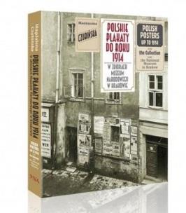 Polskie plakaty do roku 1914. Autor: Magdalena Czubińska. Multiszop.pl Okładka książki Polskie plakaty do roku 1914