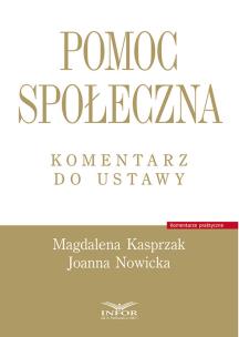 Okładka książki Pomoc społeczna. Komentarz do ustawy