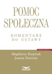 Okładka książki Pomoc społeczna. Komentarz do ustawy