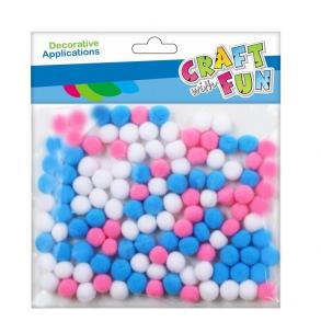 Opakowanie Pompony dekoracyjne 1cm 120szt.