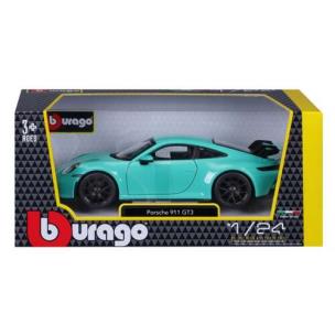 Porsche 911 GT3 mint green 1:24 BBURAGO. Wydawca: BBurago. Multiszop.pl Opakowanie Porsche 911 GT3 mint green 1:24 BBURAGO