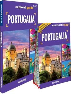 Okładka książki Portugalia light: przewodnik + mapa