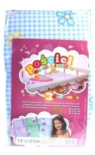 Pościel do łóżeczka 1 szt. mix. Wydawca: Rafał Magiera. Multiszop.pl Opakowanie Pościel do łóżeczka 1 szt. mix