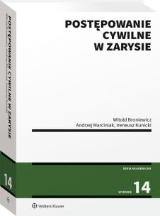 Okładka książki Postępowanie cywilne w zarysie