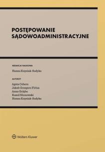 Okładka książki Postępowanie sądowoadministracyjne