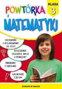 Okładka książki Powtórka z matematyki Klasa 3