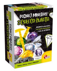 Opakowanie Poznaj minerały z całego świata